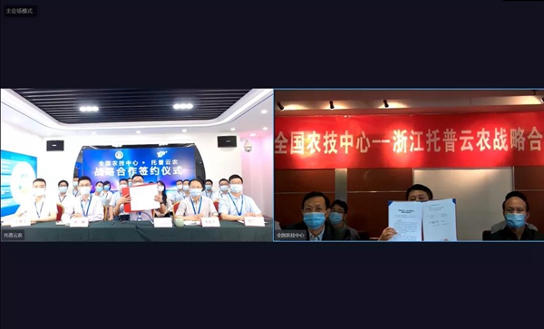 草莓视频色板下载与全国农技中心云签约仪式