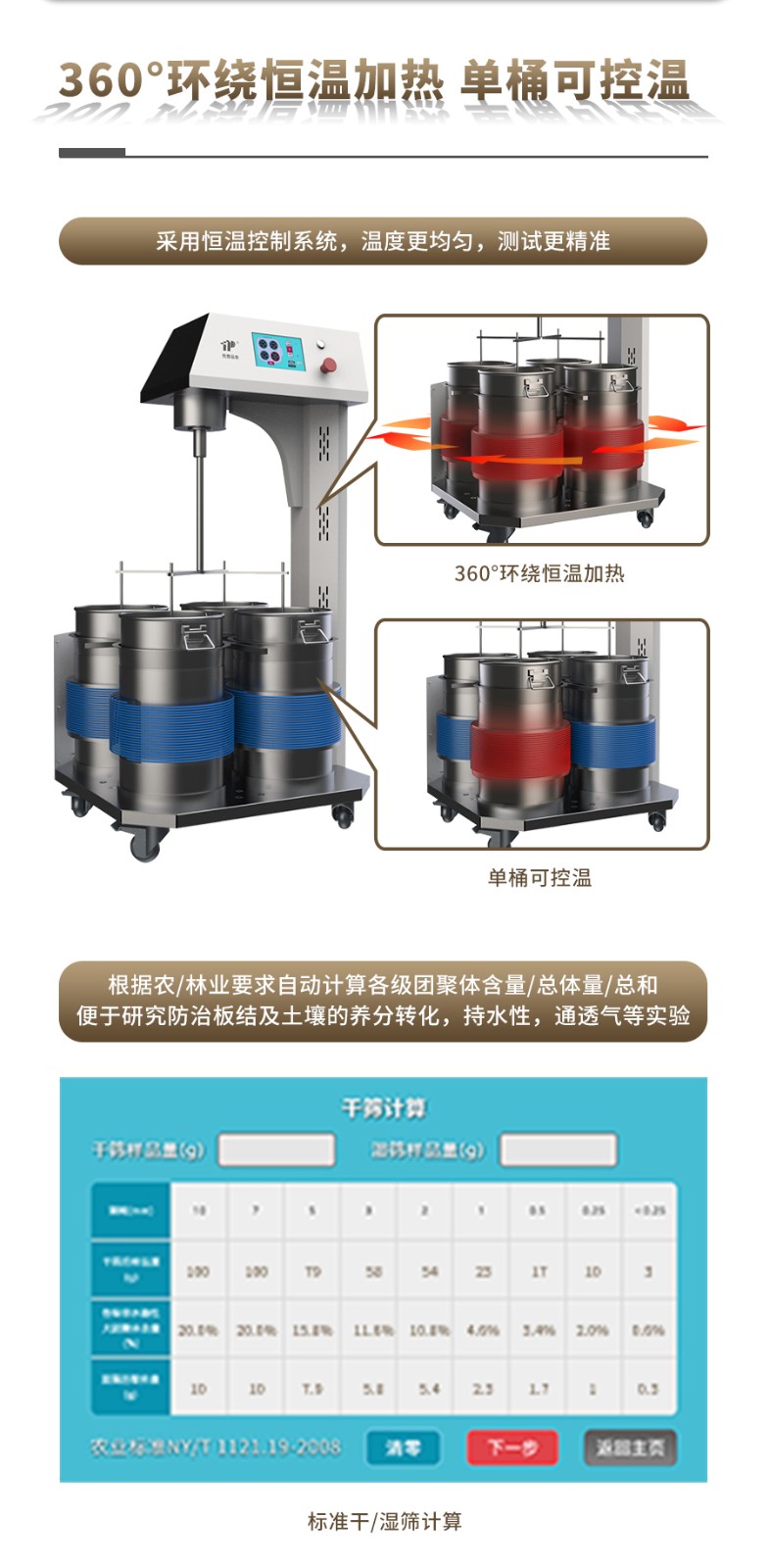 恒温式草莓黄色视频APP团粒分析仪